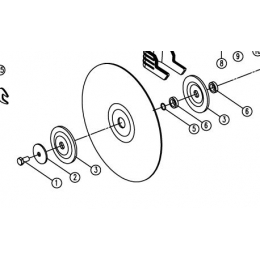 Ryobi 5131031663 Entretoise pour Scie ECO2335