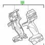 Milwaukee 4931465997 Induit Perceuse M18FDD2, M18FPD2