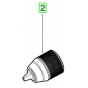 Milwaukee Mandrin ø13mm pour perceuse M18FPD2, M18ONEPD2 (4931466000)