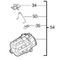 Milwaukee 4931465995 Carter d'engrenage Perceuse M18FDD2 et M18ONEDD2