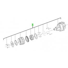 Milwaukee 4931436130 Carter d'engrenage Perceuse M18BDD