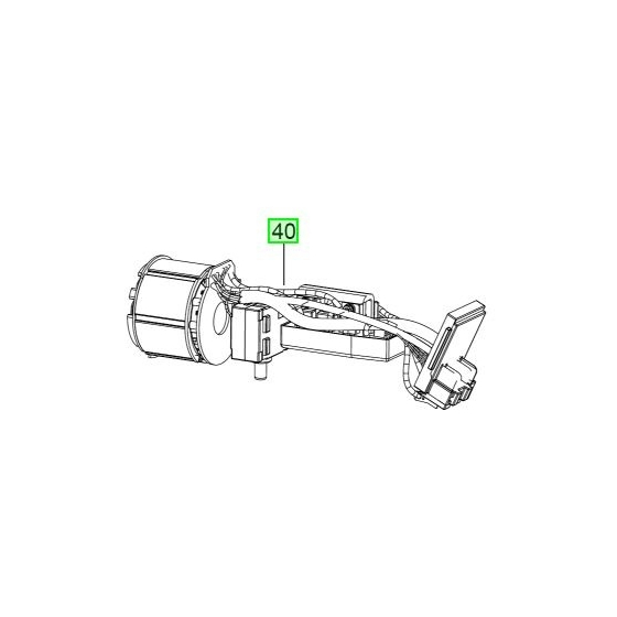 Milwaukee 4931436013 Interrupteur + Inducteur Meuleuse M18CAG125X