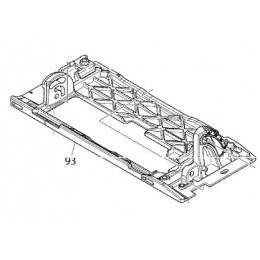 Makita 318825-1 Base Alu pour Scie HS6101, HS6100