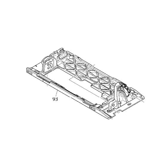 Makita 318825-1 Base Alu pour Scie HS6101, HS6100