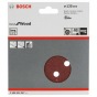 Bosch Pack de 5 Abrasifs Velcro ø125mm 8 Trous Best for Wood