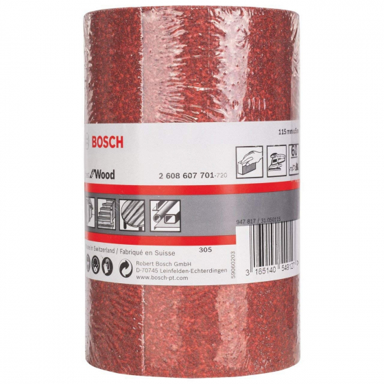 Bosch Bande de Ponçage 93mm x 5m Best for Wood Bosch Bande de Ponçage 93mm x 5m Best for Wood