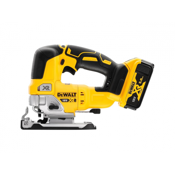 Dewalt DCS334P2 Scie Sauteuse 18V XR 2x5.0Ah Li-ion Brushless (poignée supérieure) Dewalt DCS334P2 Scie Sauteuse 18V XR 2x5.0Ah Li-ion Brushless (poignée supérieure)