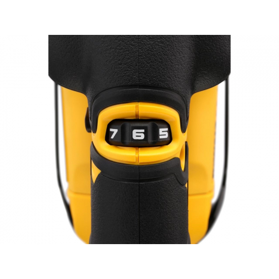 Dewalt DCS334P2 Scie Sauteuse 18V XR 2x5.0Ah Li-ion Brushless (poignée supérieure)