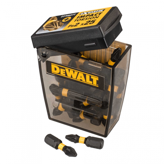 Dewalt x25 Embouts PH2 de Vissage Impact Torsion Extreme 25mm (DT70555)