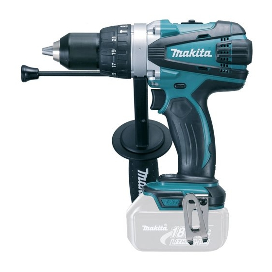 Makita DHP458Z Perceuse, Visseuse à Percussion 18V LXT Li-Ion (Machine seule)