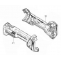 Makita 187998-9 Jeu de Carcasse meuleuse DGA504, DGA506