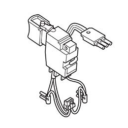 Makita 650693-9 Interrupteur TG553FSB-4BH Perceuse, Visseuse BDF444, BDF454, BHP444, BHP454