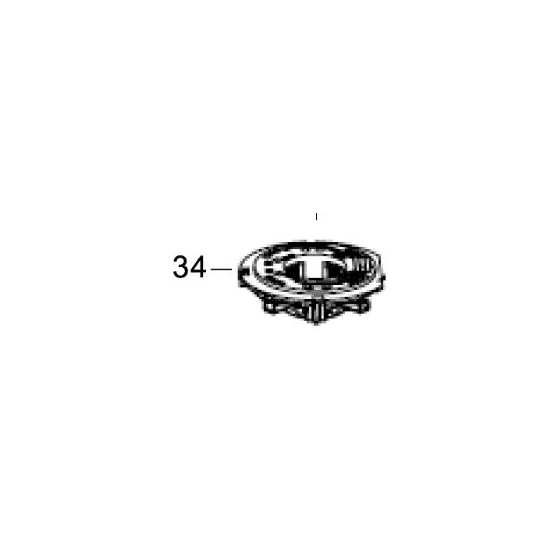 Milwaukee 4931465674 Support + charbons HD18HX