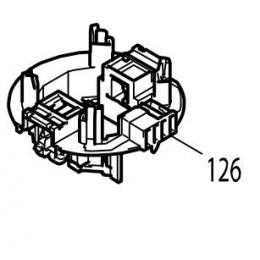 Makita 638519-5 Porte Charbon HR3210C, HR3210FCT, HR3540C, HR3541FC