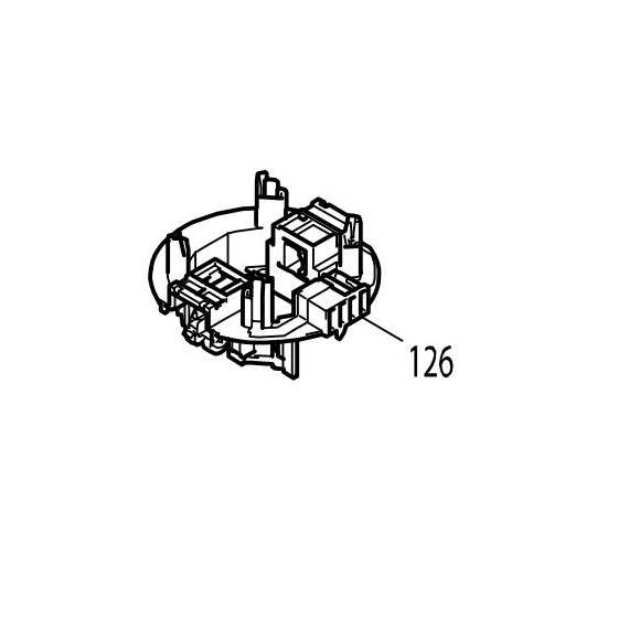 Makita 638519-5 Porte Charbon HR3210C, HR3210FCT, HR3540C, HR3541FC