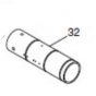 Makita 331658-7 Cylindre de perforateur HM0870C, HM0871C, HM0860C