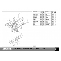 Makita 629565-9 Moteur 7.2V pour 6912D