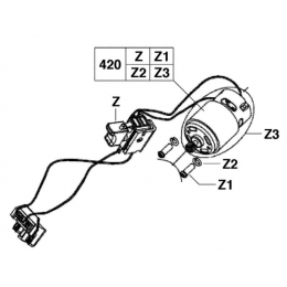 AEG Jeu de Réparation pour perceuse BS18XR (200432014)