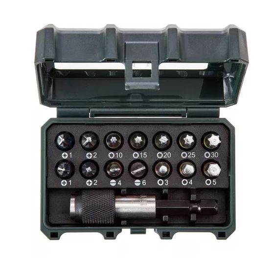 Metabo Coffret d'embouts (15p) de Vissage (626703000)