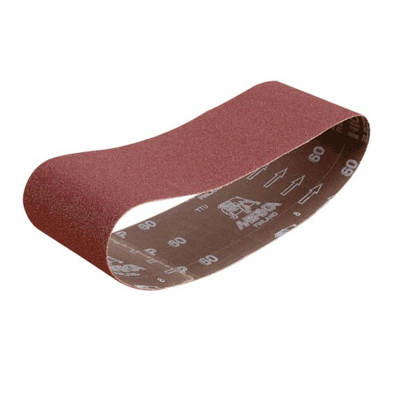 5 bandes abrasives 100x610 mm pour ponceuse