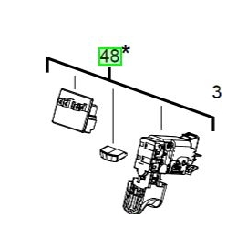 Milwaukee Kit Interrupteur Scie Sabre C18HZ-0 (4931446736)