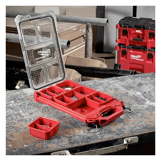 Milwaukee Organiseur Packout Slim (4932471064) Milwaukee Organiseur Packout Slim (4932471064)