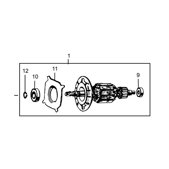 Dewalt 496248-00 Induit 230V