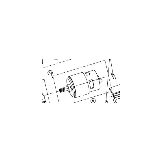 Ryobi Moteur Visseuse à choc RID1801 (5131031960)