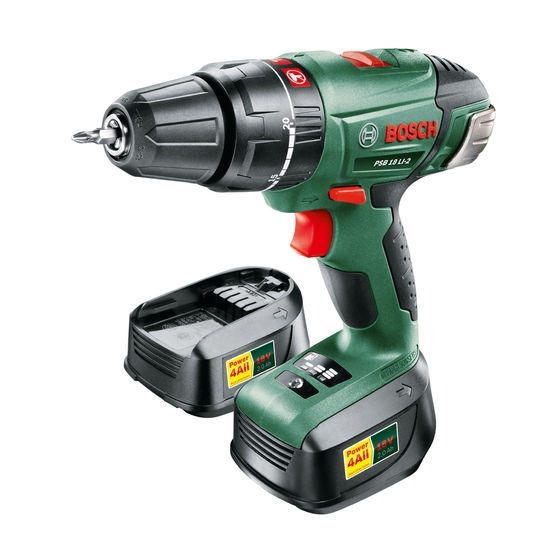 Bosch 2607202195 Commutateur Perceuse PSB18LI-2