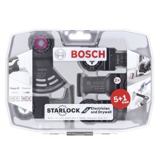 Bosch Coffret Starlock Electricien 6pces (2608664622)