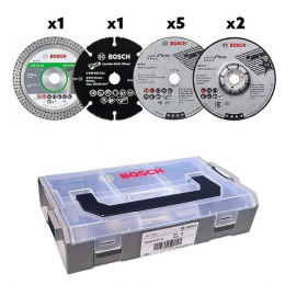 Bosch Coffret Mini L-Boxx + Disques ø76mm (06159975VC)