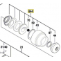 Bosch Manchon de Protection SDS+ GBH18V-EC, GBH36V-LI (16170006D3)