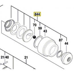 Bosch Manchon de Protection SDS+ GBH18V-EC, GBH36V-LI (16170006D3)