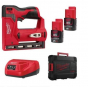 Milwaukee M12 BST-202X Agrafeuse sur batterie 12V 2x2.0Ah + HD-Box (4933459635)