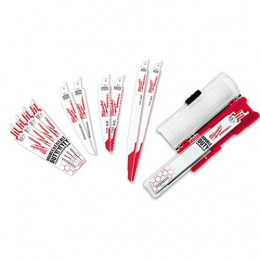 Milwaukee Coffret de 12 lames Scie Sabre Universelles Sawzall (49221129)