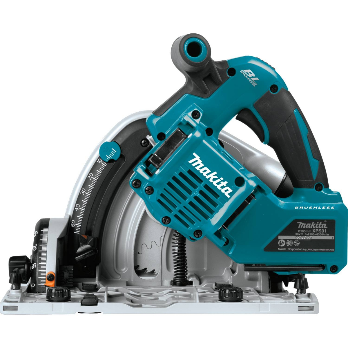 Makita DSP600Z Scie plongeante 36V 2x18V Liion ø165mm (Machine seule)