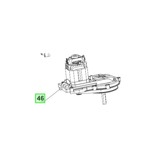 Ryobi Moteur Tondeuse RLM18E40, RLM19E40H, RLM4018 (5131036530)