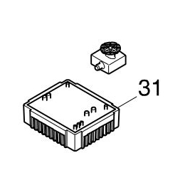 Makita 620588-0 Contrôleur meuleuse GA7060R, GA7060R, GA9063R