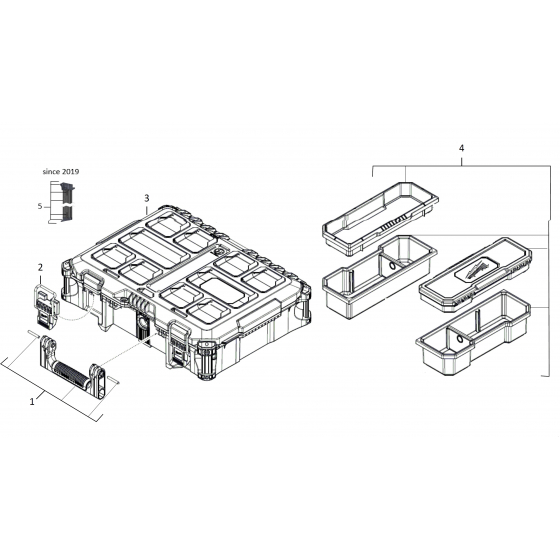 Milwaukee Barre de protection d'angle Packout (4931466882)