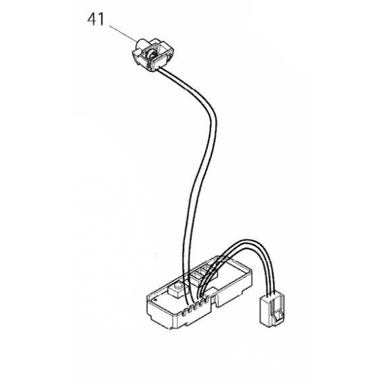 Makita 620051-3 Circuit de Diode Visseuse BTD134, DTD134