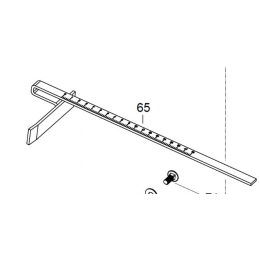 AEG 4931436322 Rail de Guidage Scie circulaire KS66-2 (x1)