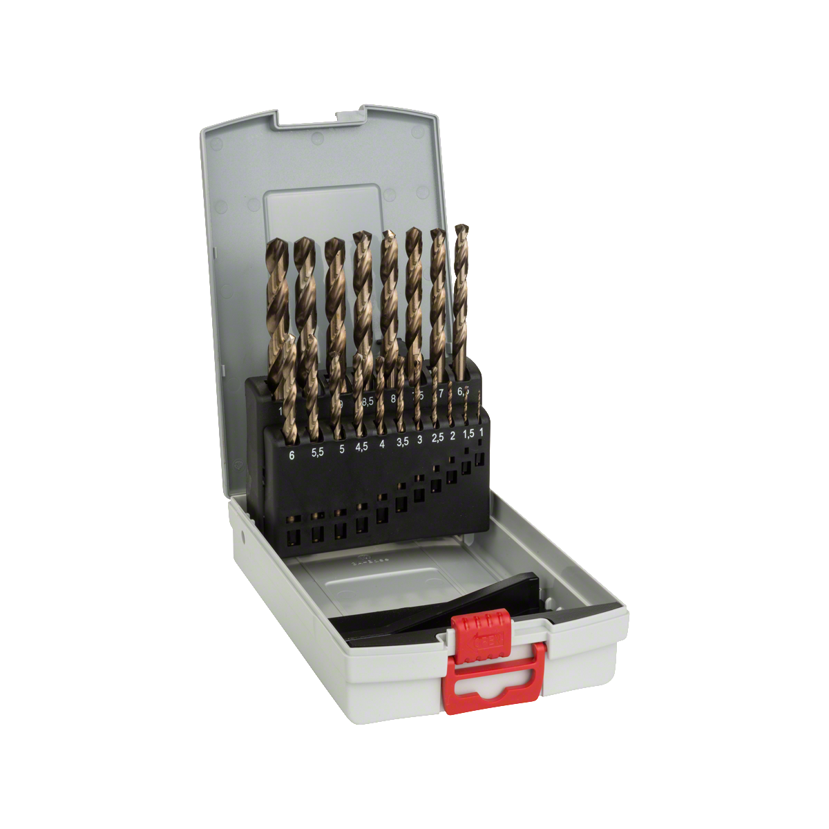 Bosch Coffret de 19 Forets à métaux Point TeQ ø1 à 10mm (2608577351)