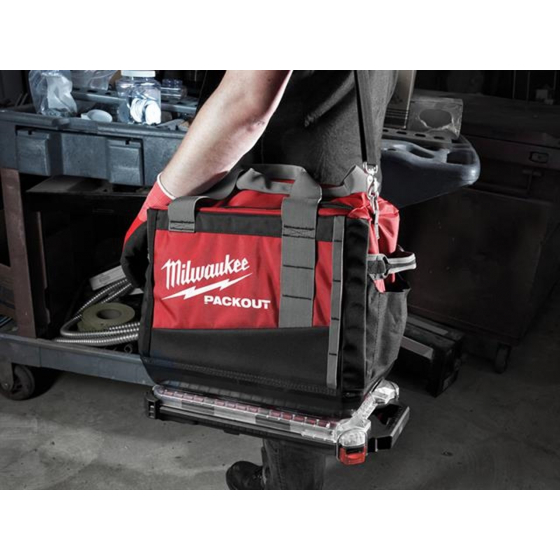 Milwaukee Sac à bandoulière 38cm Packout 4932471066 Milwaukee Sac à bandoulière 38cm Packout 4932471066