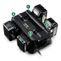 Hikoki UC18YTSL Chargeur rapide Multi-ports 14,4V/18V et Multi Volt