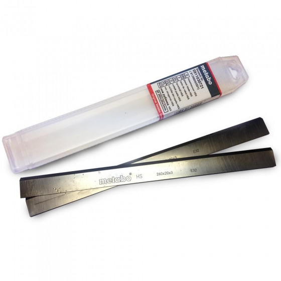 Metabo 2 Fers de rabot HSS 260mm pour HC260 (0911030721) Metabo 2 Fers de rabot HSS 260mm pour HC260 (0911030721)