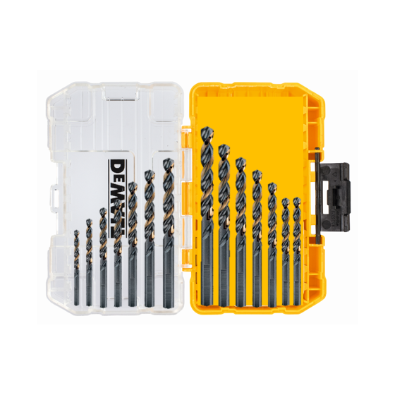 Dewalt DT70727-QZ Coffret de 14 Forets multimateriaux Black&Gold 