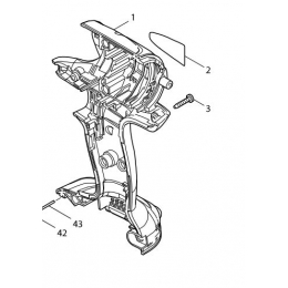 Makita 862818-5 Étiquette BTW251