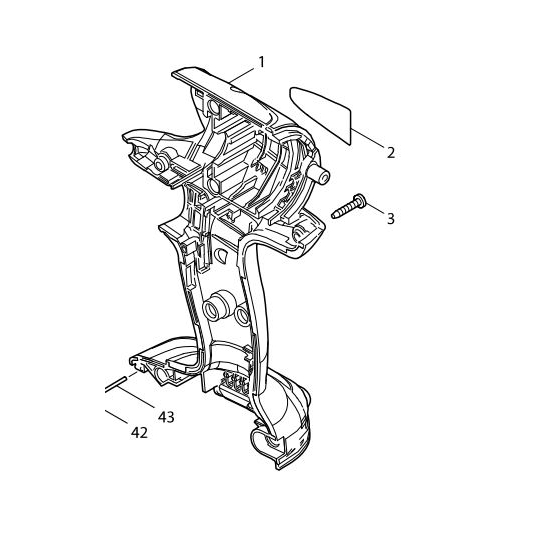 Makita 862818-5 Étiquette BTW251