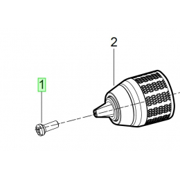 Milwaukee 4931465497 Vise de Mandrin Perceuse M12FPD, M12FDD