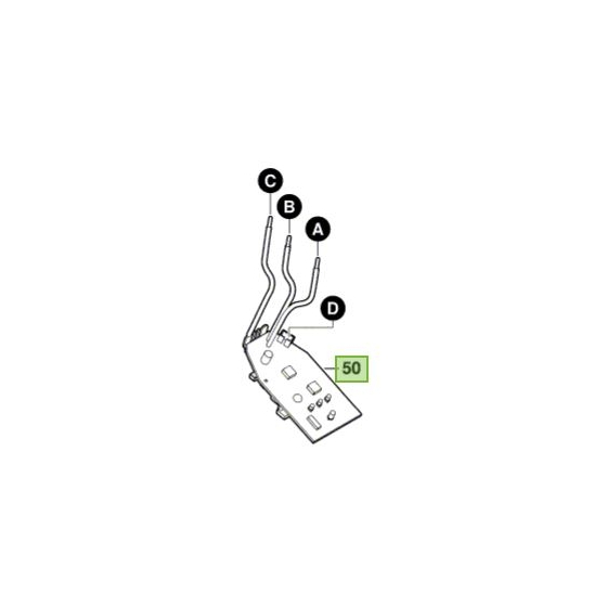 Bosch 2609006095 Platine électronique pour perceuse PSB18LI-2